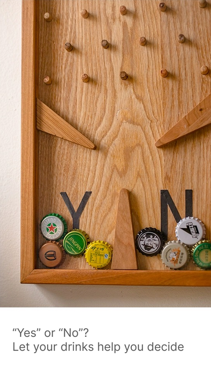 Bottle Opener Decision Board